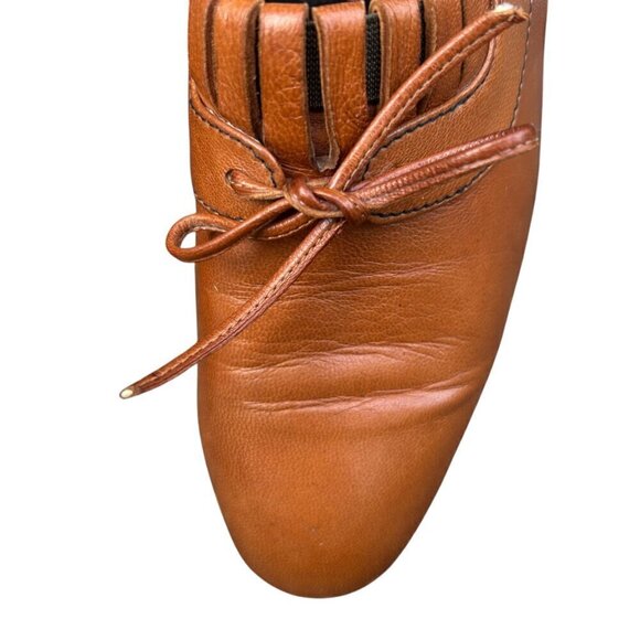 Baker - Benjes Italian Brown Leather Dress Slip On Loafers Size 8.5 D main image 4